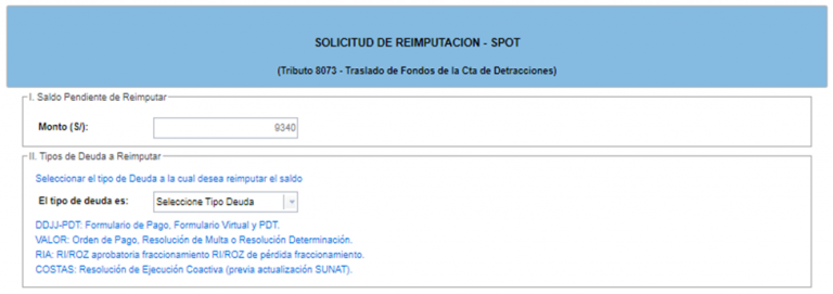 Cómo reimputar el saldo de la cuenta de detracciones como recaudación